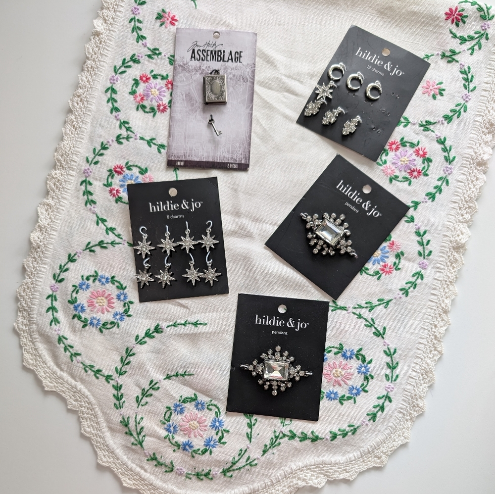 Bookish Charm & Pendant Bundle